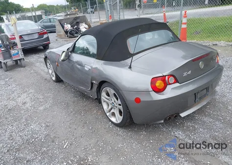 2003 BMW Z4 3.0I из США, поврежденный, VIN 4USBT53433LU00689